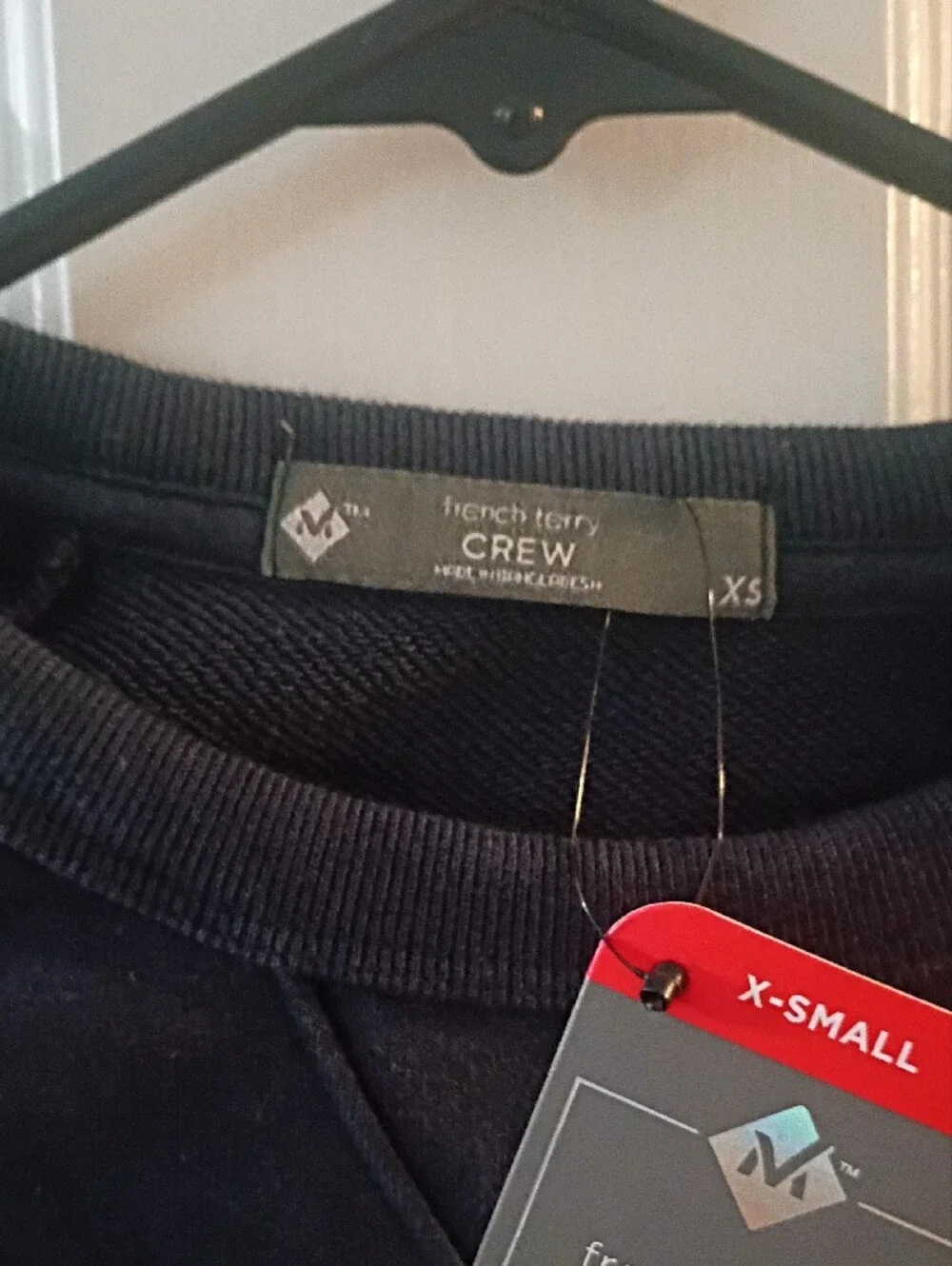 Men's Navy Crewneck Sweatshirt - Crew by Cherokee